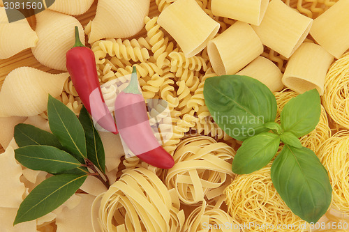 Image of Pasta and Herbs