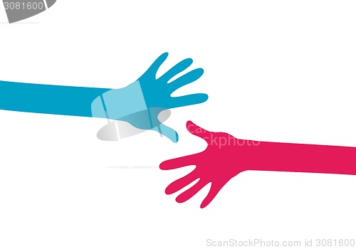 Image of hands together