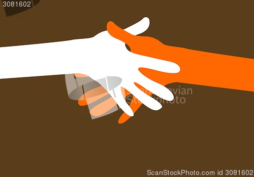 Image of hands together