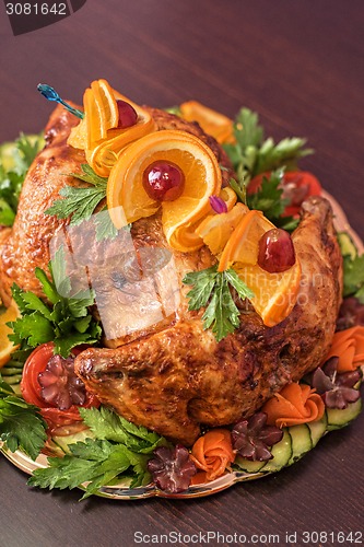 Image of Whole roasted chicken 