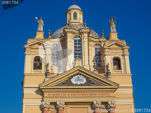 Image of Church of San Bernardino meaning St Bernardine in Chieri