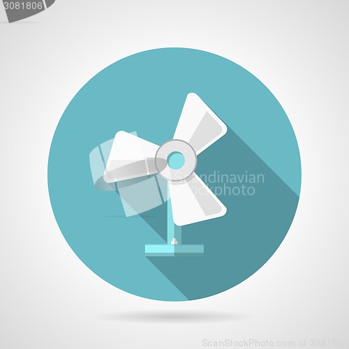 Image of Flat vector icon for fan