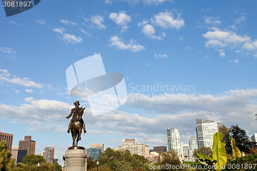 Image of Boston George Washington Statue