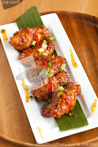 Image of Thai Spicy Chicken Wings Appetizer