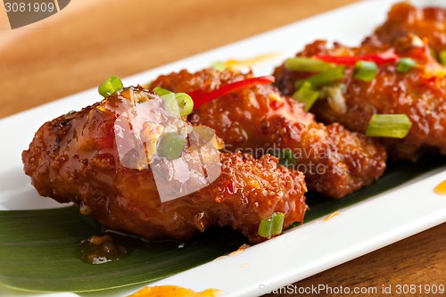 Image of Tangy Thai Spicy Chicken Wings