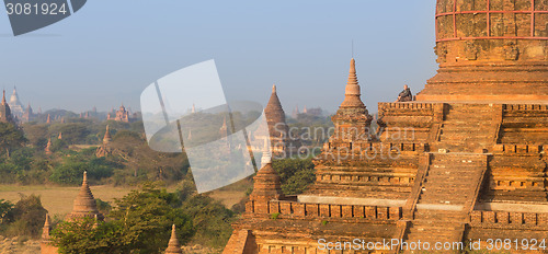 Image of Tamples of Bagan, Burma, Myanmar, Asia.