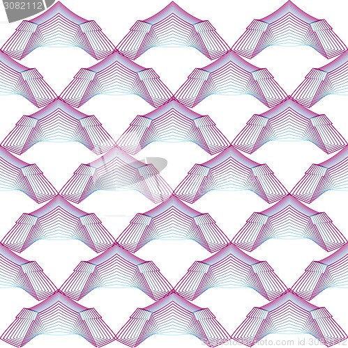 Image of Vector background with abstract geometrical arches