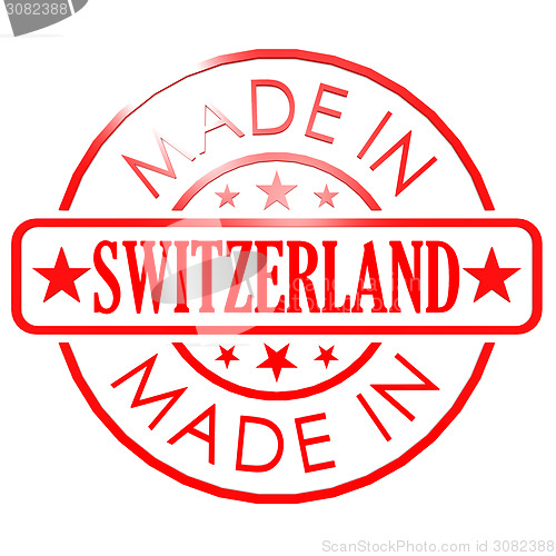 Image of Made in Switzerland red seal