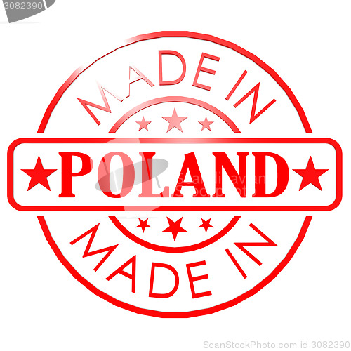 Image of Made in Poland red seal