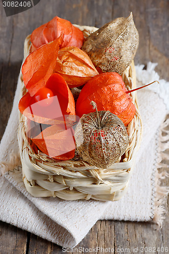 Image of dry Physalis fruits