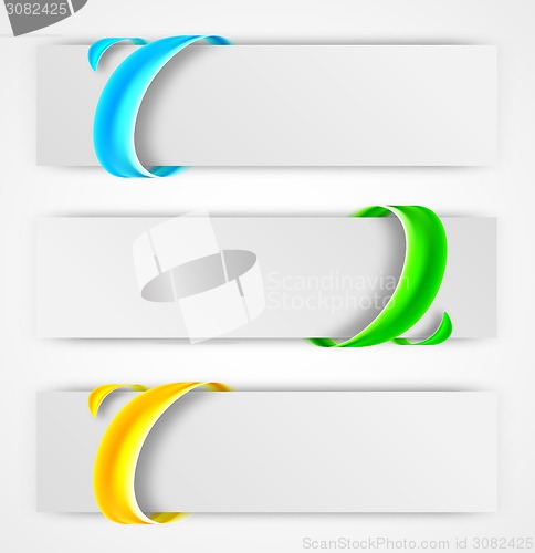 Image of Abstract banners