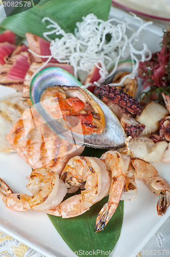 Image of seafood mix