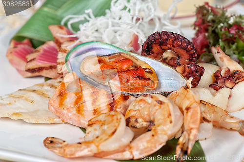 Image of seafood mix