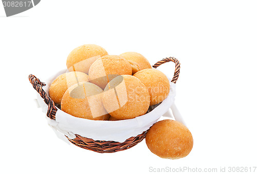 Image of Basket of Buns