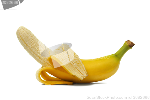 Image of Open banana