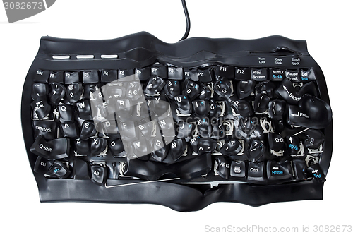 Image of Burned keyboard