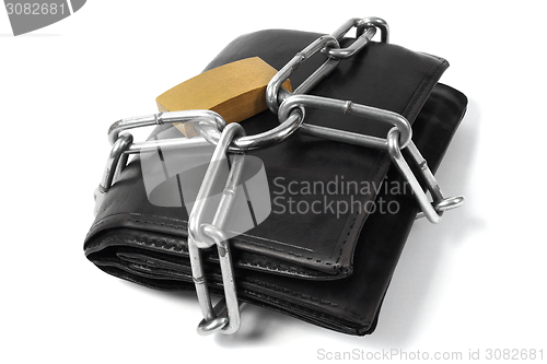 Image of Wallet in chains