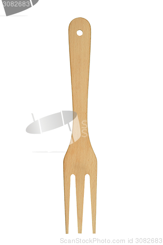 Image of Wooden fork
