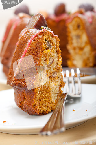 Image of chestnut cake bread dessert