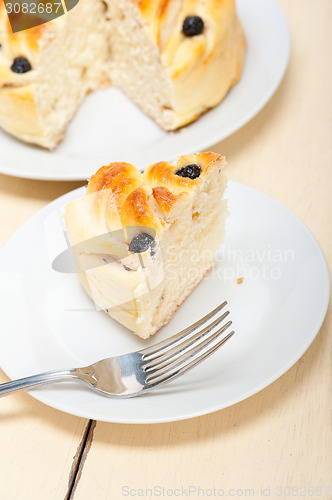 Image of blueberry bread cake dessert 