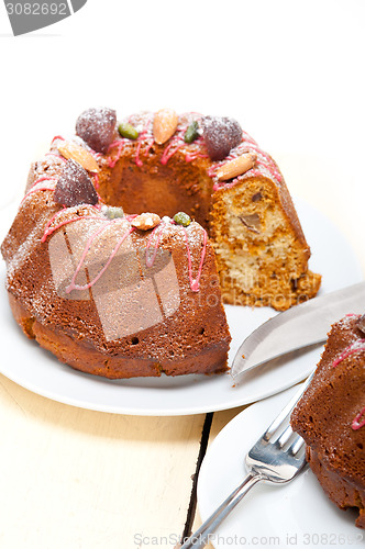 Image of chestnut cake bread dessert