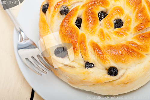 Image of blueberry bread cake dessert 