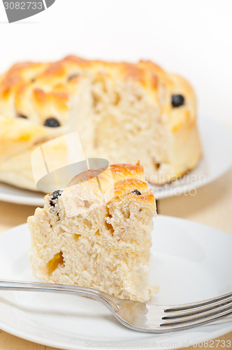 Image of blueberry bread cake dessert 