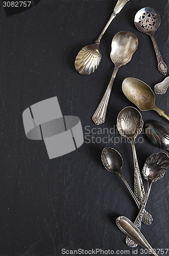 Image of Antique Spoons