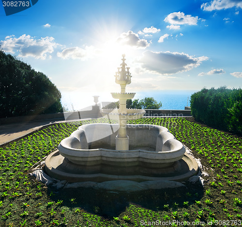 Image of Fountain in park