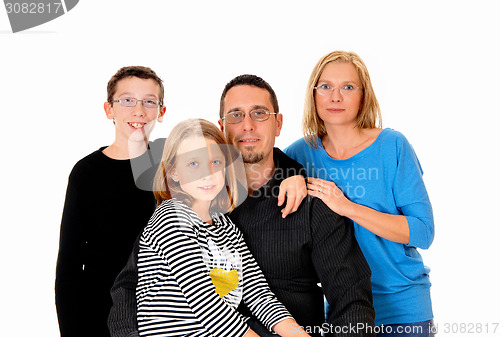 Image of Beautiful young family.