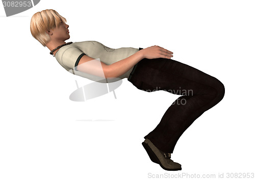 Image of Dancing Teenager Boy