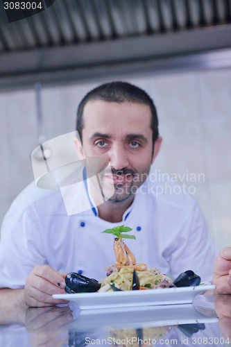 Image of chef preparing food