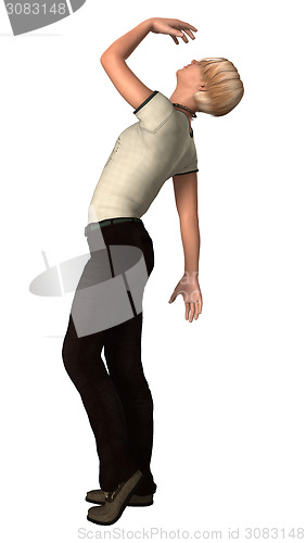 Image of Dancing Teenager Boy
