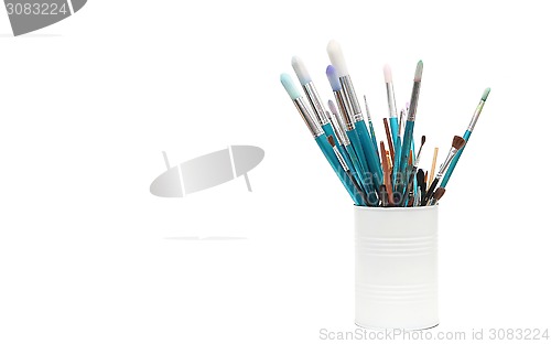 Image of paint brushes