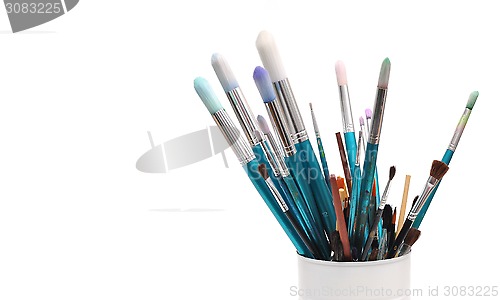 Image of paint brushes