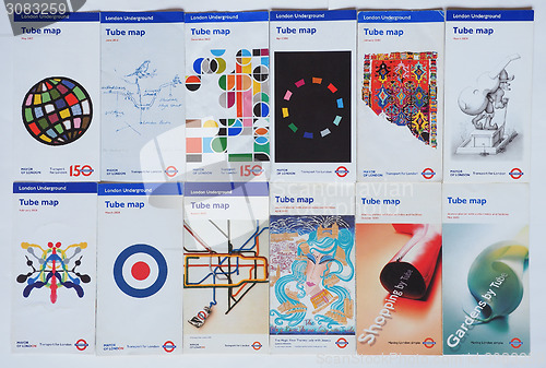 Image of Tube map of London underground