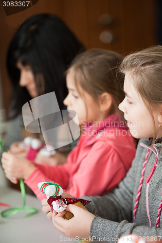 Image of Making Ukrainian national doll (motanka)