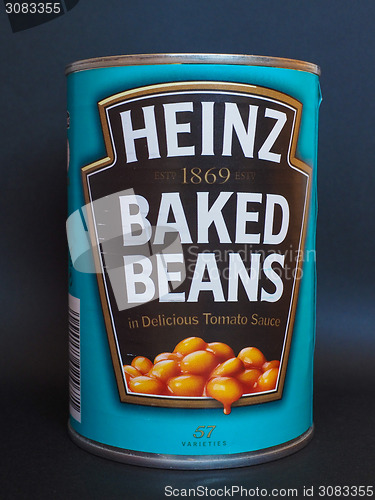 Image of Heinz backed beans