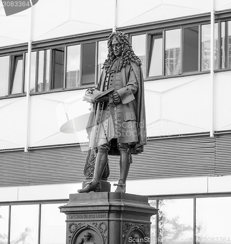 Image of  Leibniz Denkmal Leipzig 