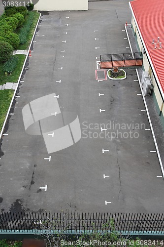 Image of Empty parking lot