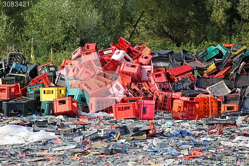 Image of Landfill plastic