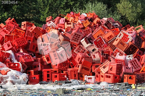 Image of Plastic crates
