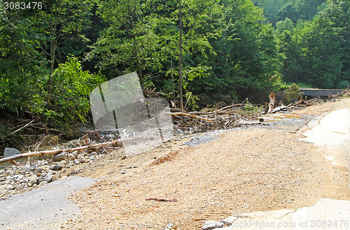 Image of Debris after flood