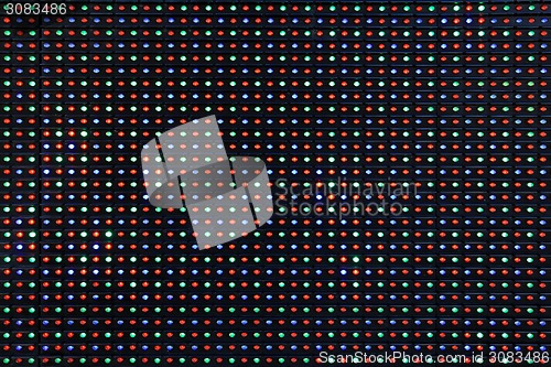 Image of LED RGB display