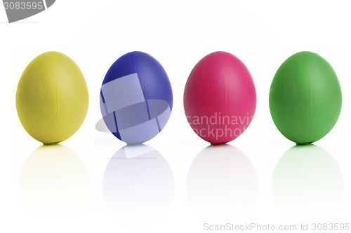 Image of Colored Easter eggs 