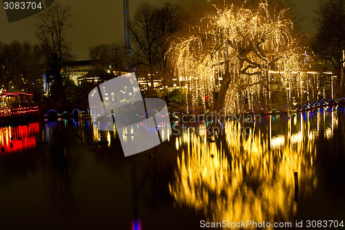 Image of Christmas at the Tivoli in Copenhagen