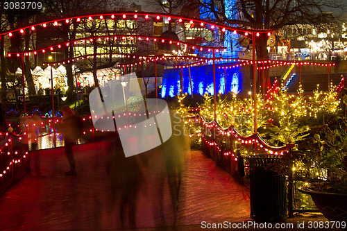 Image of Christmas at the Tivoli in Copenhagen