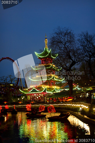 Image of Christmas at the Tivoli in Copenhagen