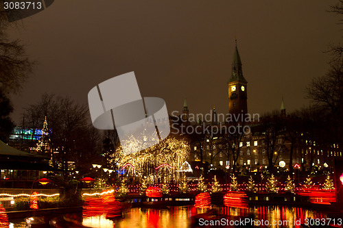 Image of Christmas at the Tivoli in Copenhagen