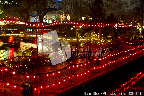 Image of Christmas at the Tivoli in Copenhagen